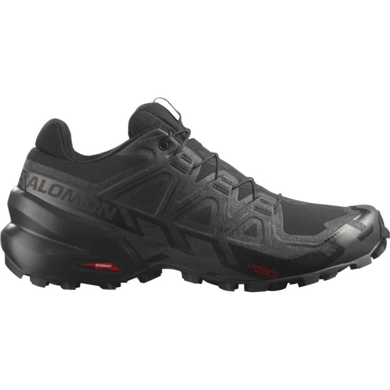 Black Salomon Speedcross 6 Women\'s Trail Running Shoes | IE QP3870